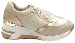 Tom Tailor Damensneaker beige/weiß Gr. 41 – Vorschau 6