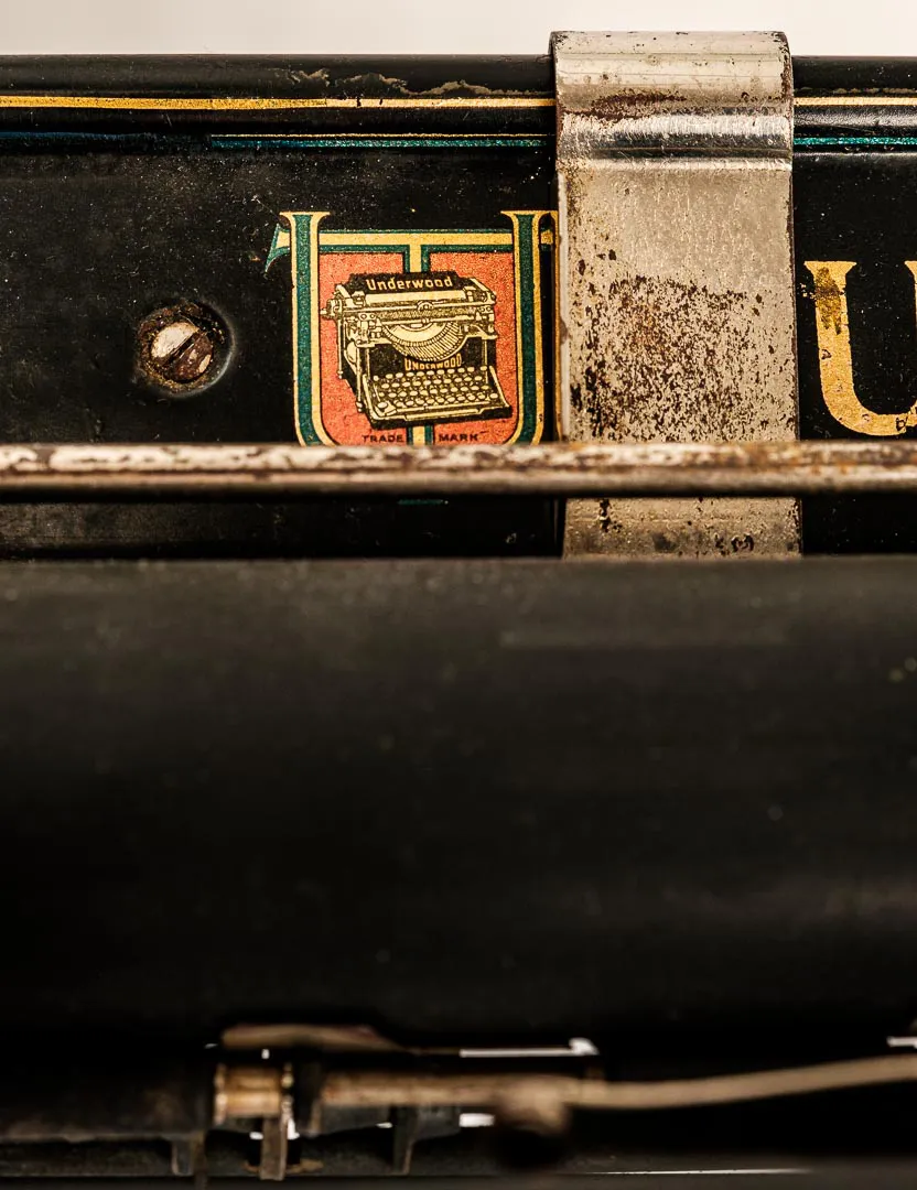 Schreibmaschine Underwood Standard Typewriter Vintage – Bild 11