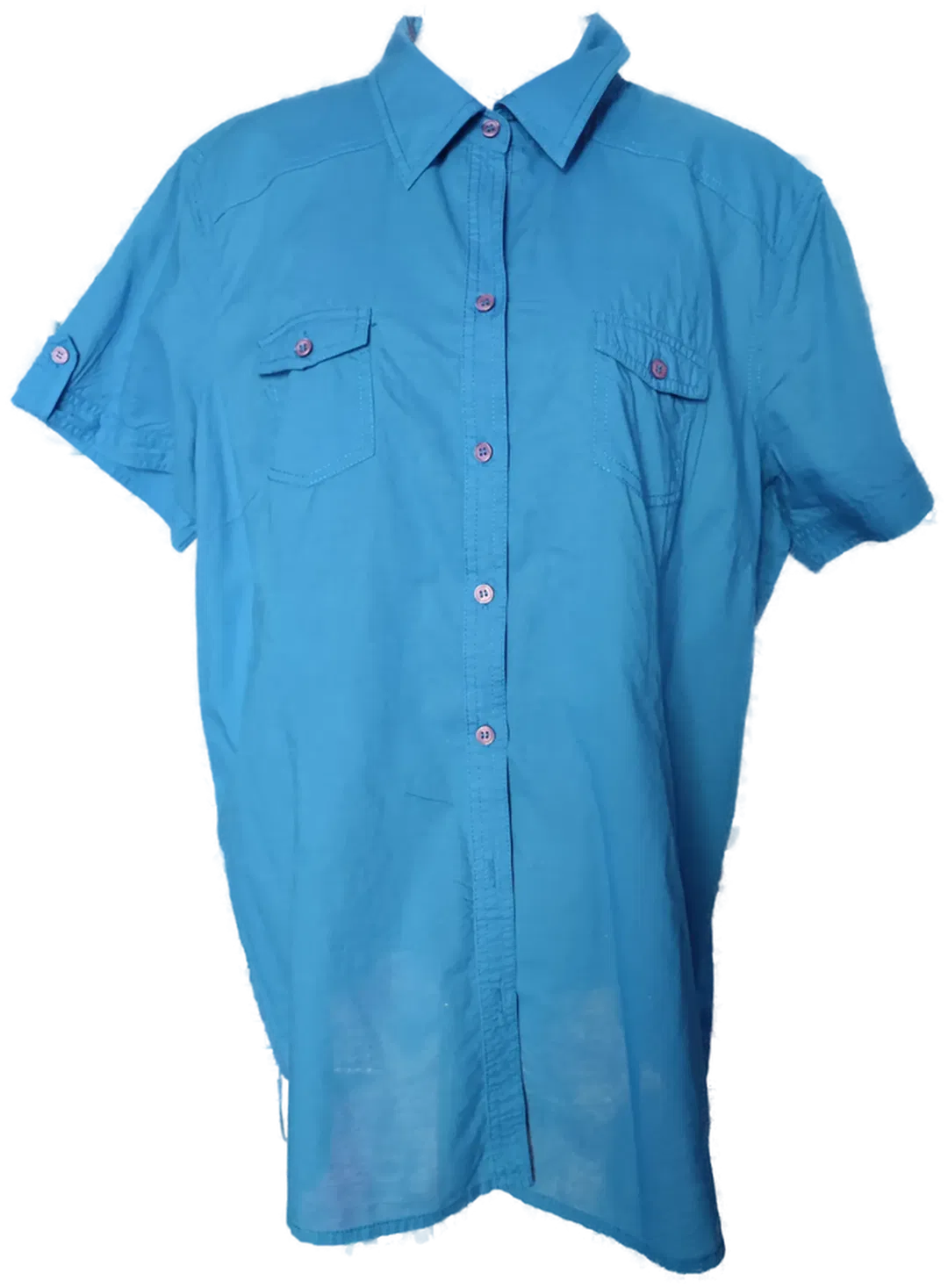 Bluse blau Gr XL - Bild 1