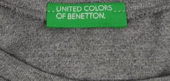 United Colors of Benetton Kindershirt grau Gr. S - Bild 3
