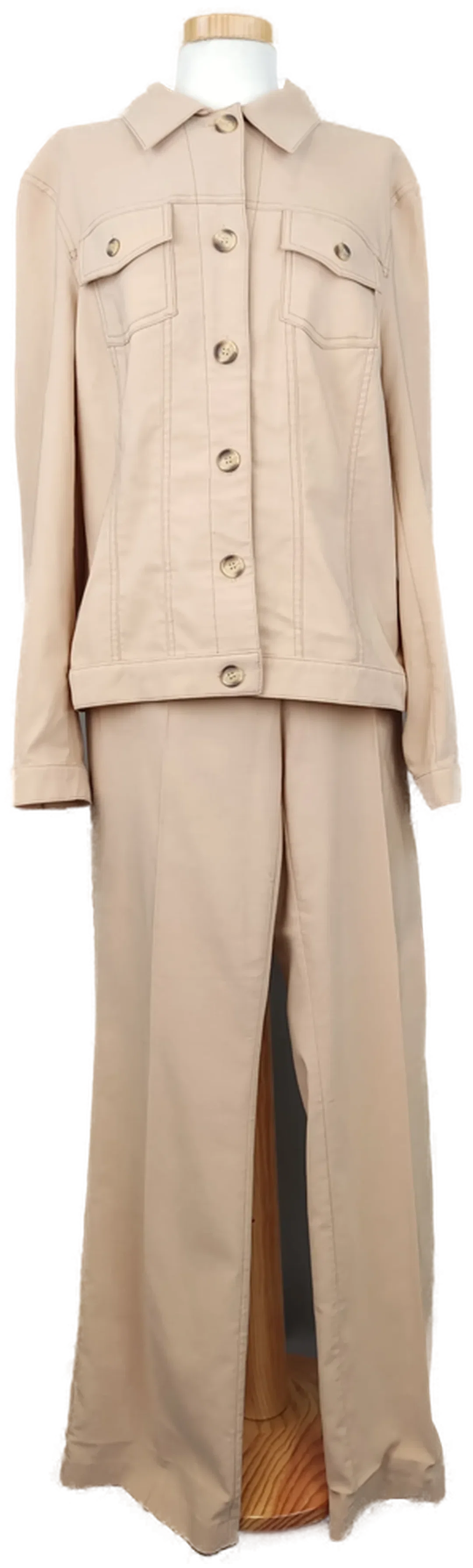 Damen Zweiteiler beige - XL/42 – Bild 1