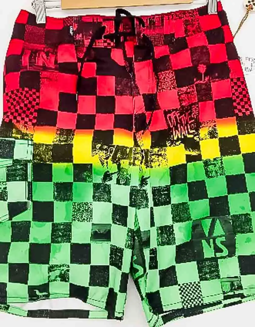 Vans Herren-Badeshorts Gr. 29 im Checkerboard-Look - Bild 4