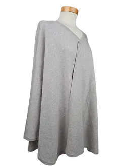 The Mercer Damen Cape (Wolle/Kaschmir), grau - Gr. 40/42 - Bild 2