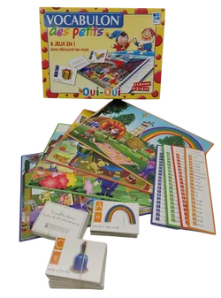 VOCABULON des petits - Qui-Qui - 6 Jeux en 1 pour découvrir les mots - MEGABLEU – Vorschau 3