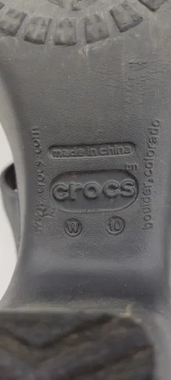 CROCS Damen Sandale schwarz Gr. 10 - Bild 6
