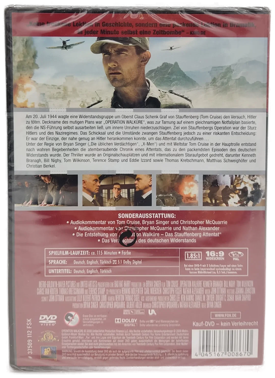 Metro Goldwyn  Mayer "Operation Walküre" DVD – Bild 2