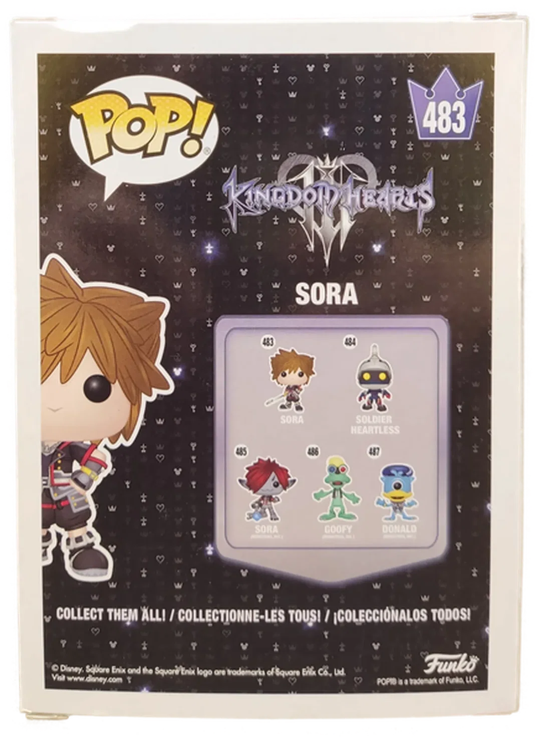 Funko Pop! Kingdom Hearts III Sora 483 Vinyl-Sammelfigur (OVP) – Bild 3