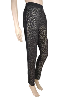 Saint Tropez Mädchen Hose schwarz/gold - Gr. XS - Bild 2