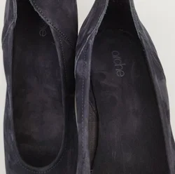 Arche Pumps Keilabsatz Leder Gr.41 Nachtblau | Business & Party – Vorschau 3