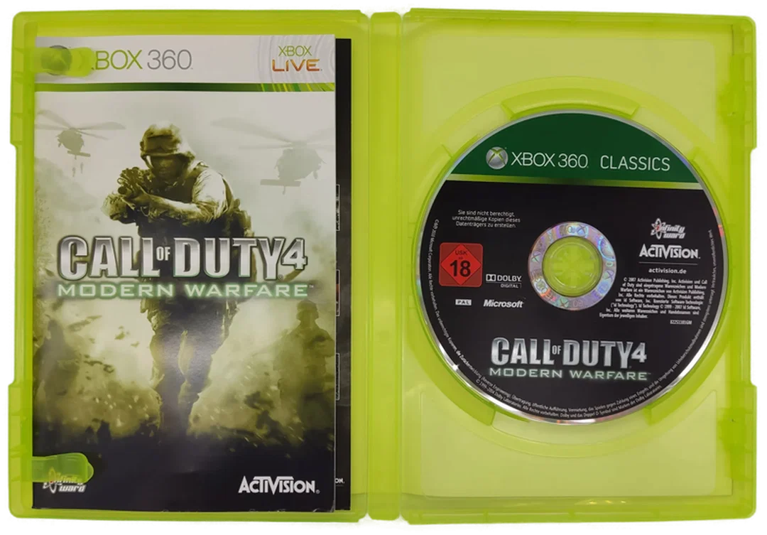 XBOX Game "Call of Duty 4 Modern Warfare" – Bild 3