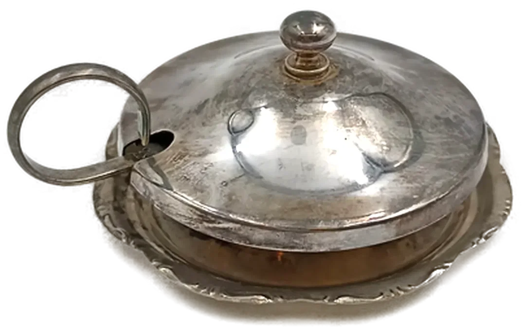 Teesieb-Set mit Schale und Deckel – Bild 2