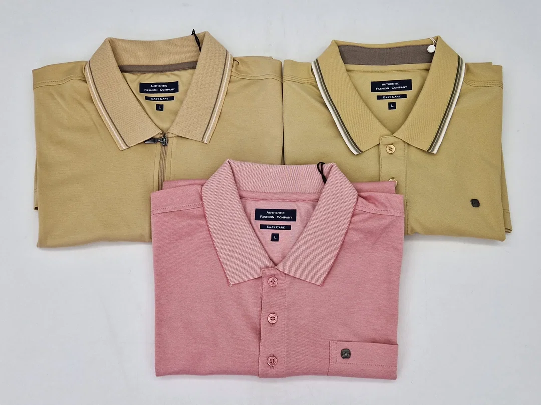 Herren Polo-Shirts Basic 2 - 3er Pack - Größe L - Bild 4