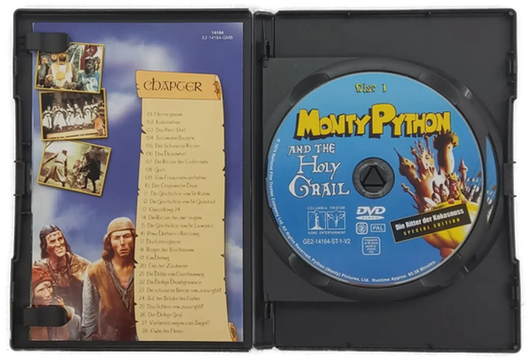 DVD 2 Discs "Monty Phyton: Die Ritter der Kokosnuss" mit John Cleese und Michael Palin – Bild 3