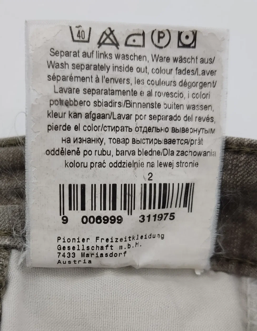 PIONIER Herrenjeans, grau - Gr. 24 – Bild 5