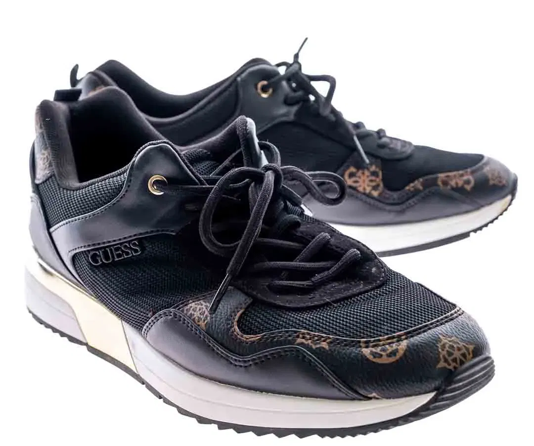 Guess Sneakers für Damen Gr. 41 schwarz - Bild 4