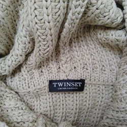 Strickjacke, Twinset-Italien, mit Kapuze Gr. M  – Vorschau 3