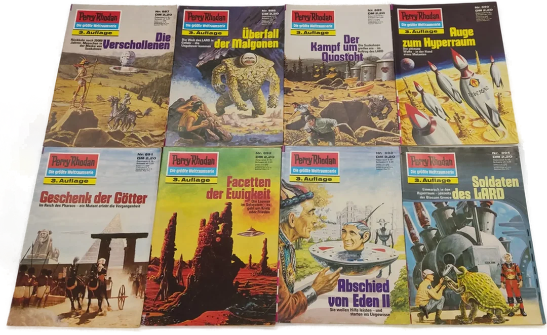 Taschenbücher Perry Rhodan 3. Auflage Konvolut 29 Stück  – Bild 5