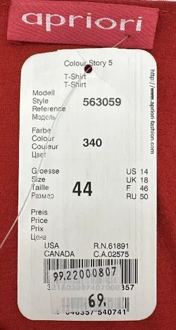 Apriori - Damen Shirt - Gr. 44 - Bild 4