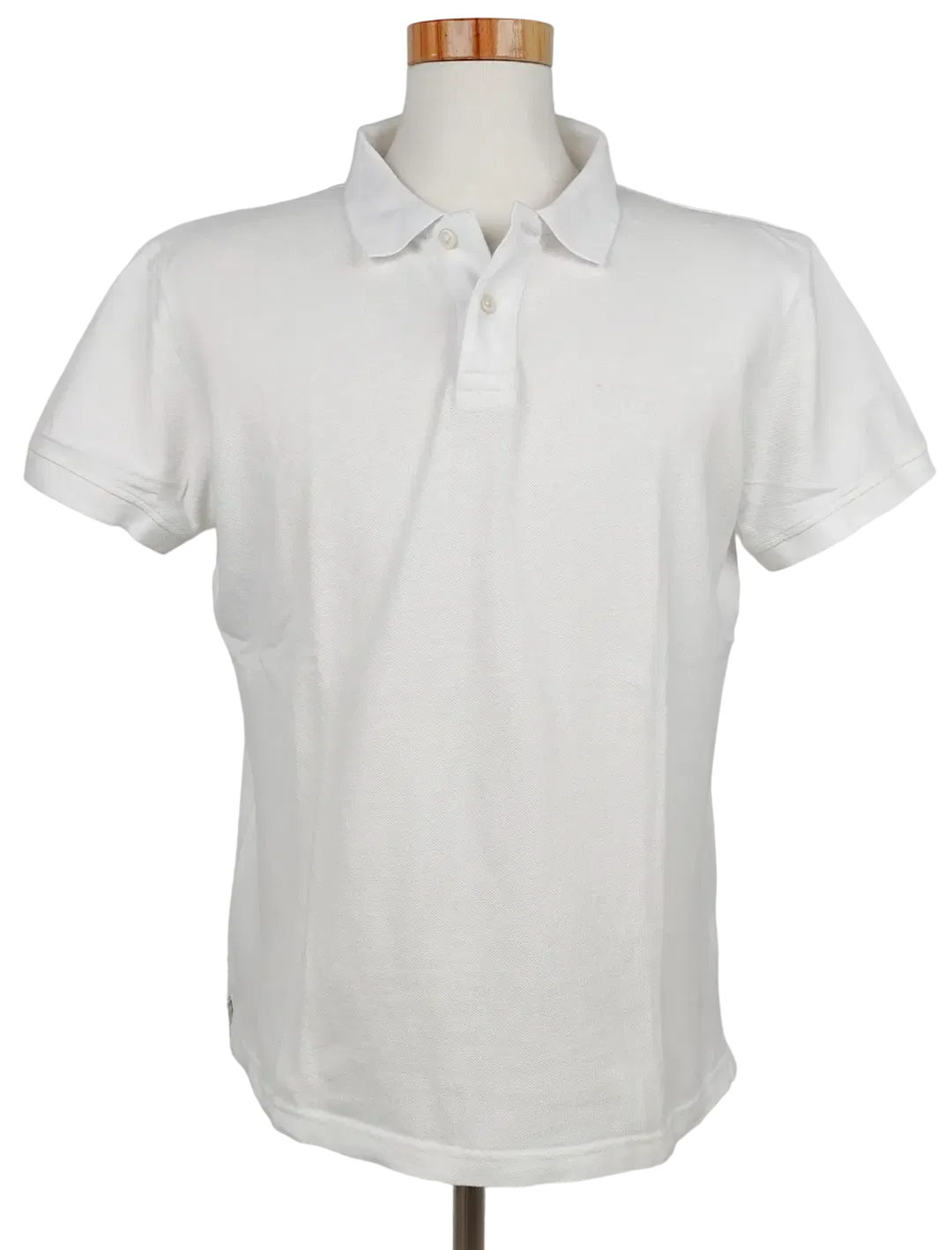 Espirt Herren Polo Shirt, weiß - Gr. L  - Bild 4