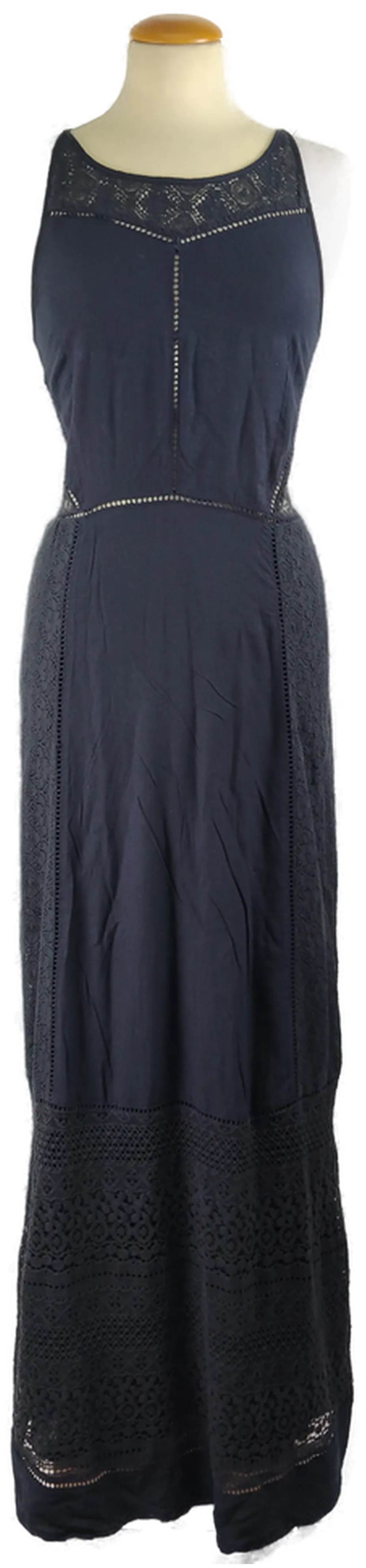 Maxikleid Superdry Baumwolle Unifarben | Sommerabend-Eleganz - Bild 1