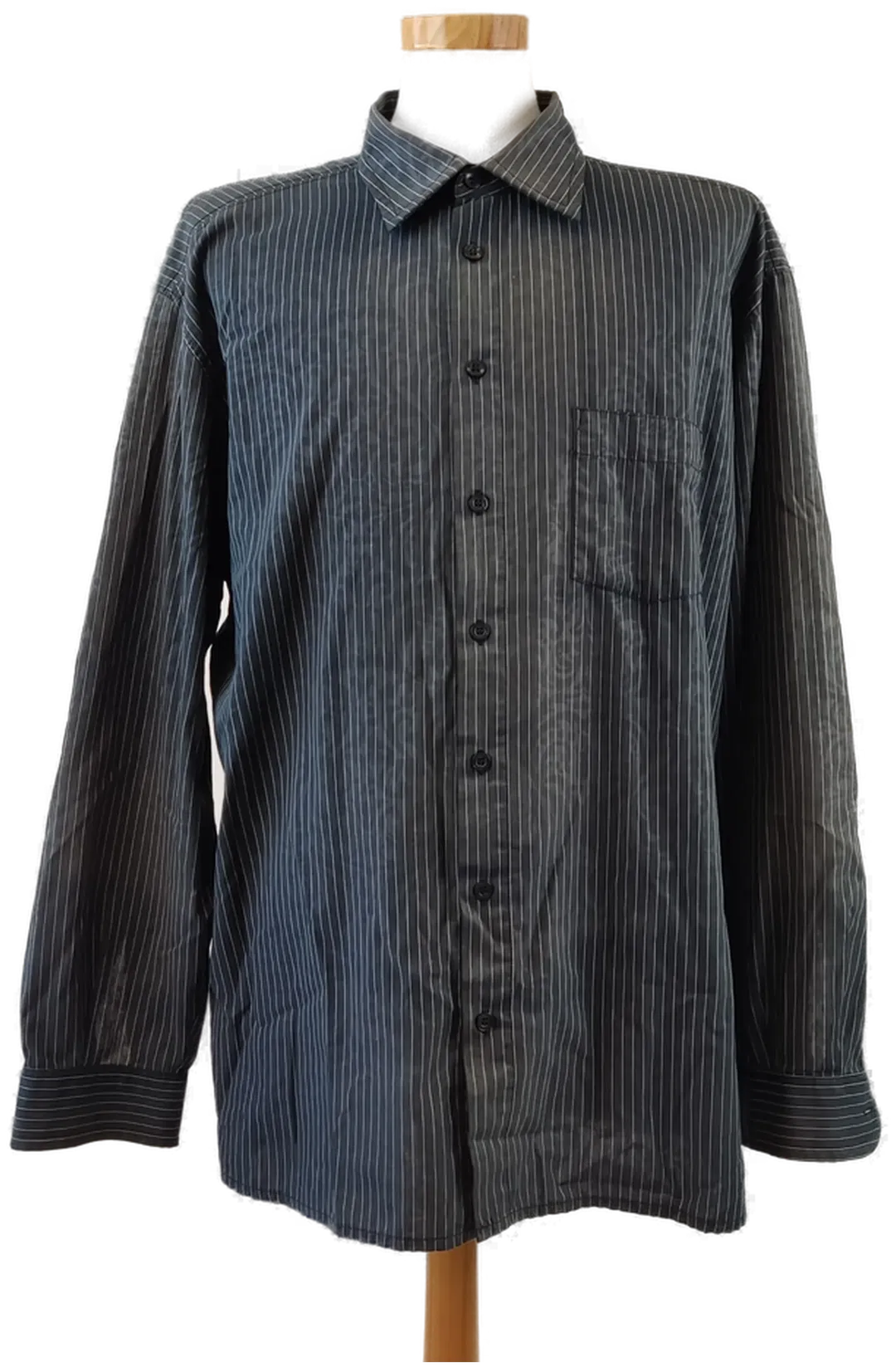 SIGNUM Herrenhemd schwarz - XXL - Bild 1