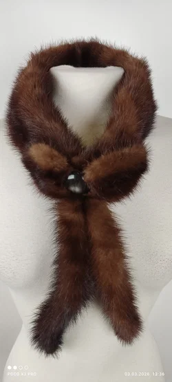 Nerz-Stola Sonstige Echter Pelz Neuwertig | Zeitlose Eleganz - Bild 5