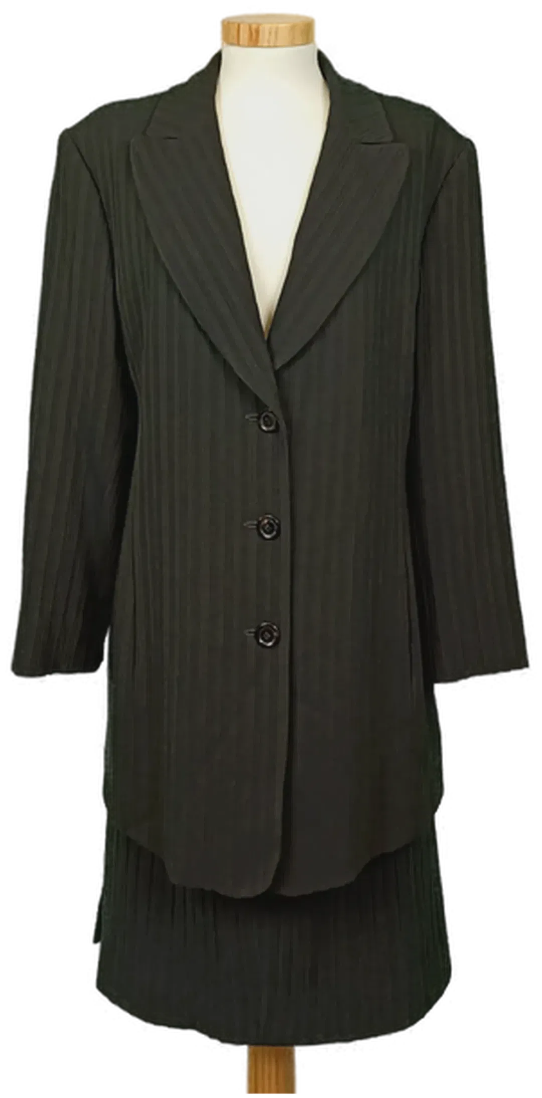 Marc Cain Damen Kostüm - Blazer und Rock schwarz Gr. L - Bild 1