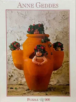 Blatz Anne Geddes Puzzle „Babys im Blumentopf“ 900 Teile neu