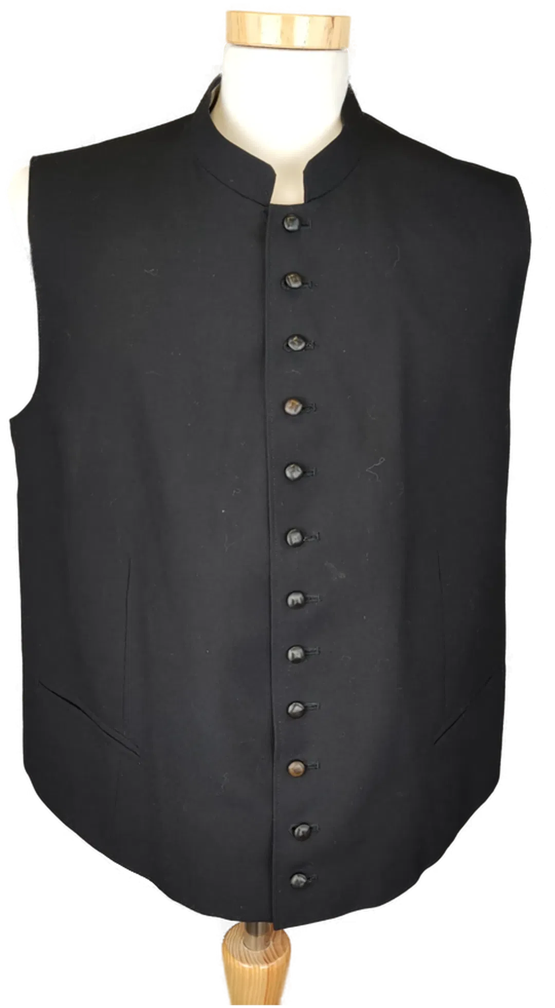 Herren Weste / Gilet schwarz - 52/54 - Bild 4