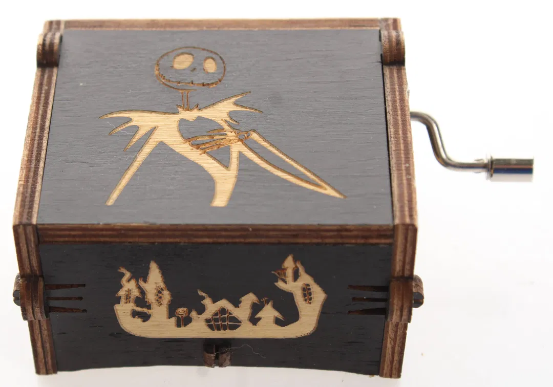 The Nightmare Before Christmas Spieluhr – Holzkurbel-Spieluhr, Jack Skellington - Bild 2