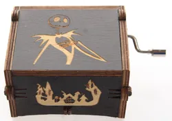 The Nightmare Before Christmas Spieluhr – Holzkurbel-Spieluhr, Jack Skellington - Bild 1