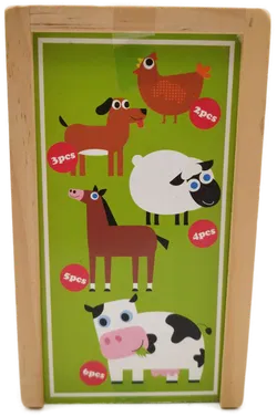 Holzpuzzle mit Bauernhoftieren - Spiel von small foot - Bild 1