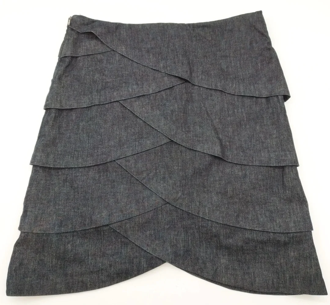Max&Co. Mini-Jeansrock Schwarz Gr.36 | Urban-Cool – Bild 3