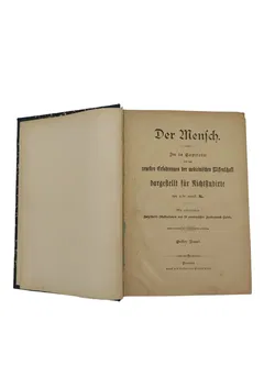 Dr. med. K. - Der Mensch. In 14 Capiteln nach den neuesten Erfahrungen der medicinischen Wissenschaft dargestellt für Nichtstudirte. 1. Band (von 2) - Bild 1