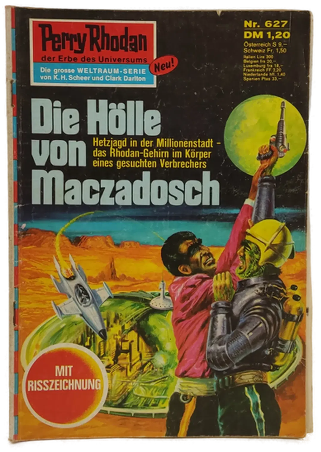  Romanheft Perry Rhodan Die Hölle von Maczadosch Erstauflage Nr.627 - Bild 2