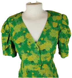 De La Vali Sommerkleid - Size 10 / 100% Viskose - Bild 5