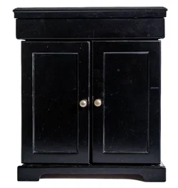 Eleganter Schmuckschrank in Schwarz – Stilvolle Ordnung für Ihre Schätze – Vorschau 6
