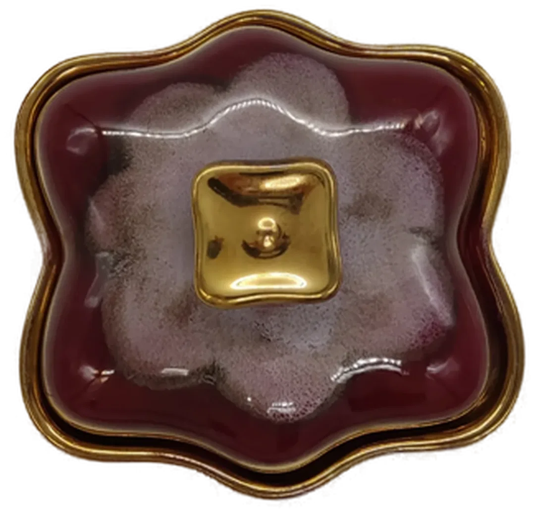 Vintage Bonbonniere aus Porzellan/Keramik – Bild 3