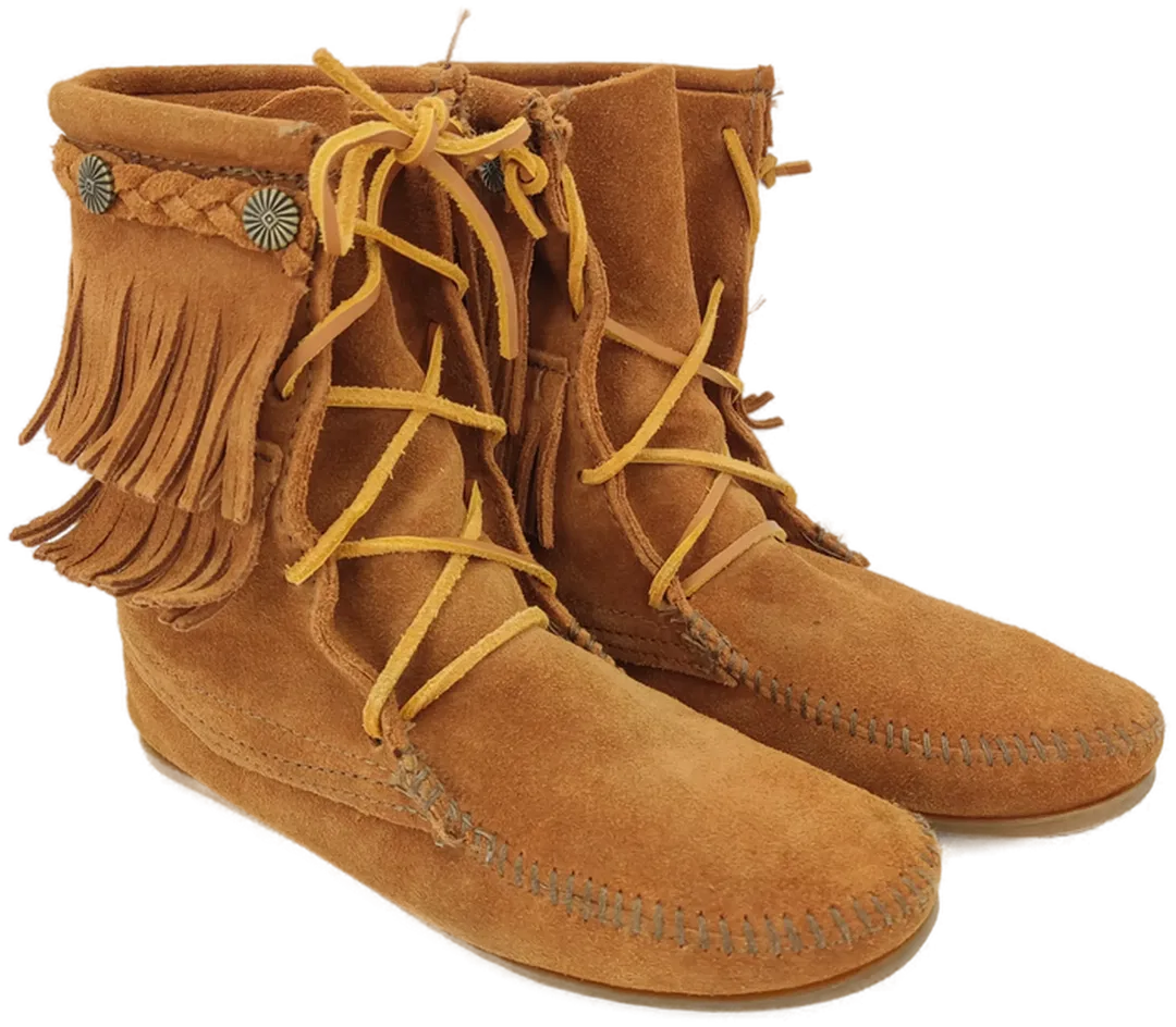 Minnetonka Damen Stiefeletten, braun - Gr. EU 36 - Bild 4