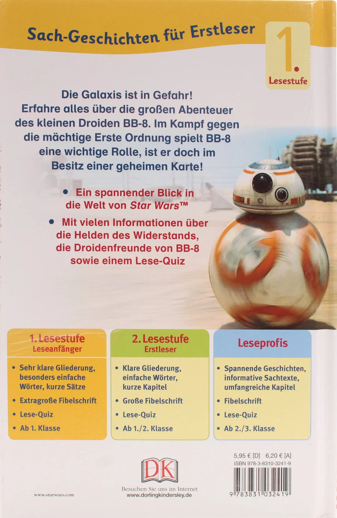 Buch Konvolut – Star Wars Kinderbuch-Set DK Superleser! – Sachgeschichten für Erstleser – 1.–3. Lesestufe  – Bild 9