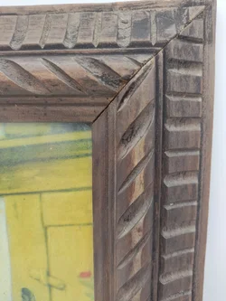 Altes Bild Landhausstil Holzrahmen Mit Patina | Leporello - Bild 5