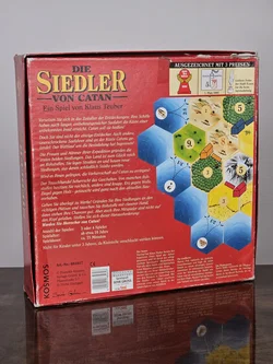 DIE SIEDLER VON CATAN (1995) inkl. Ergänzungs-Set( 5 - 6 Spieler*innen)- Gesellschaftsspiel - KOSMOS  - Bild 2