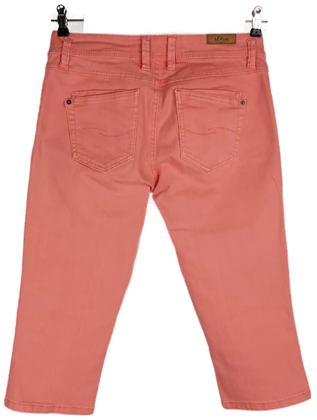 s.Oliver Damen 3/4 Hose apricot - M/38 – Bild 2
