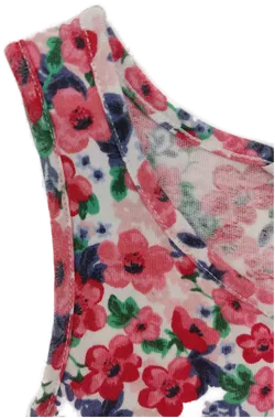 H&M Kinder Kleid mehrfarbig Gr.110/116 - Bild 3