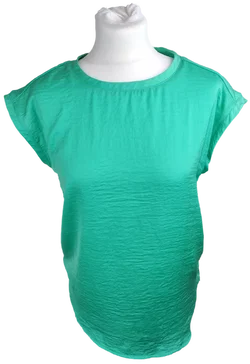 H&M Damenbluse Größe 36 in Türkis | Sommerlicher Casual-Look