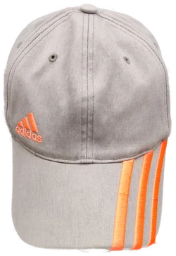 Adidas Schildkappe grau/orange – Vorschau 3