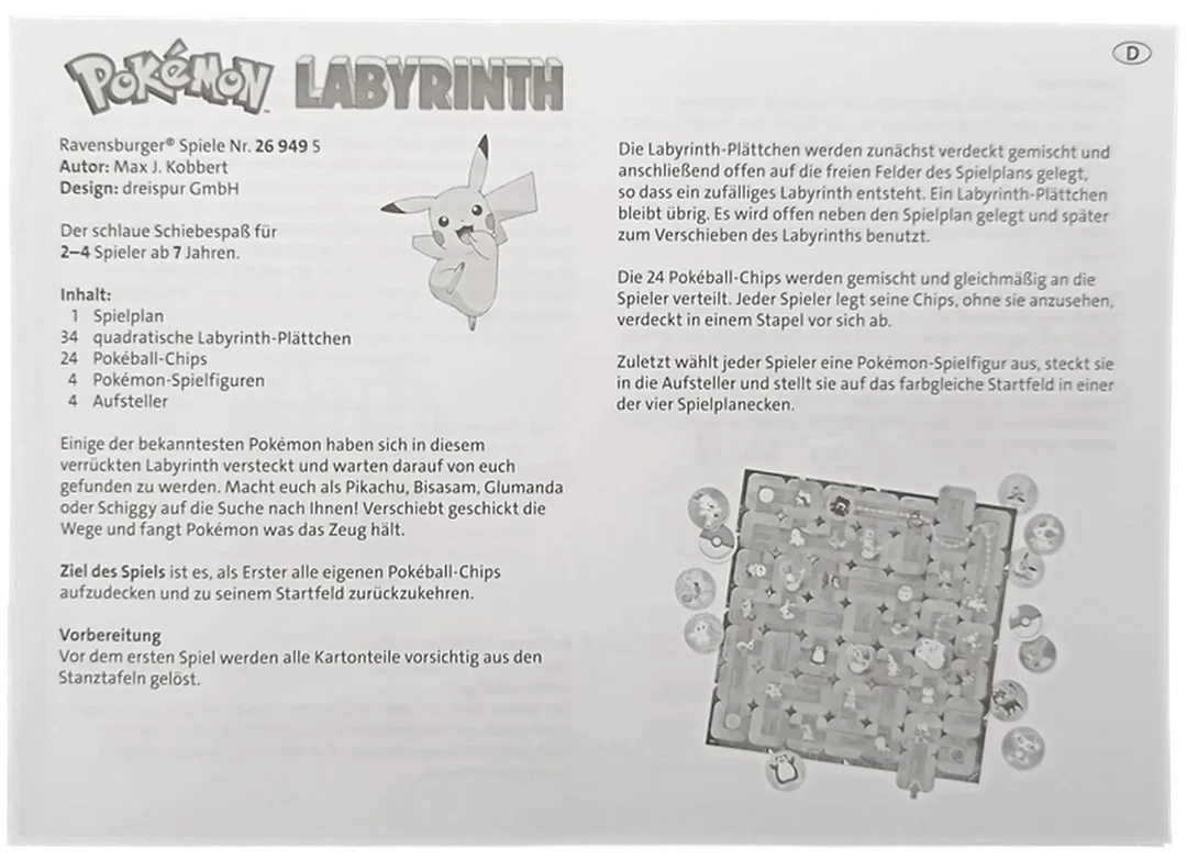 Ravensburger Brettspiel Labyrinth "Pokemon: Gotta catch 'em all!" – Bild 9