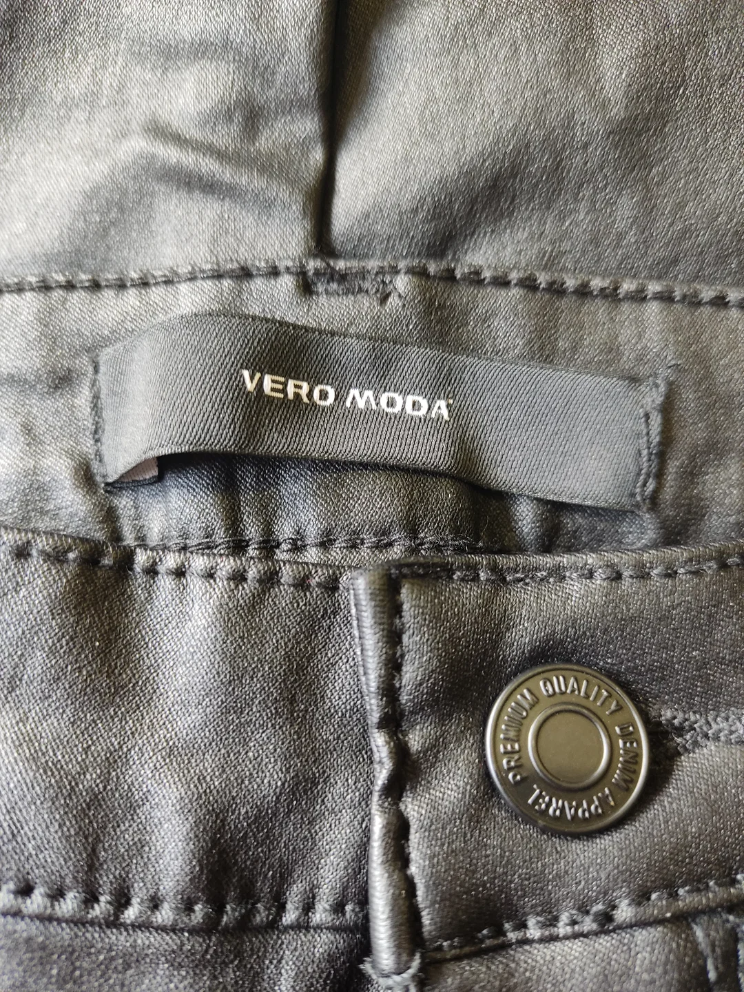 Vero Moda Damenhose Gr.32 Viskose Unifarben | Einmaliges Unikat – Bild 5
