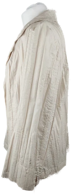 Sonstige Damen Blazer Beige Baumwolle Bestickt | Sommerleicht – Vorschau 2
