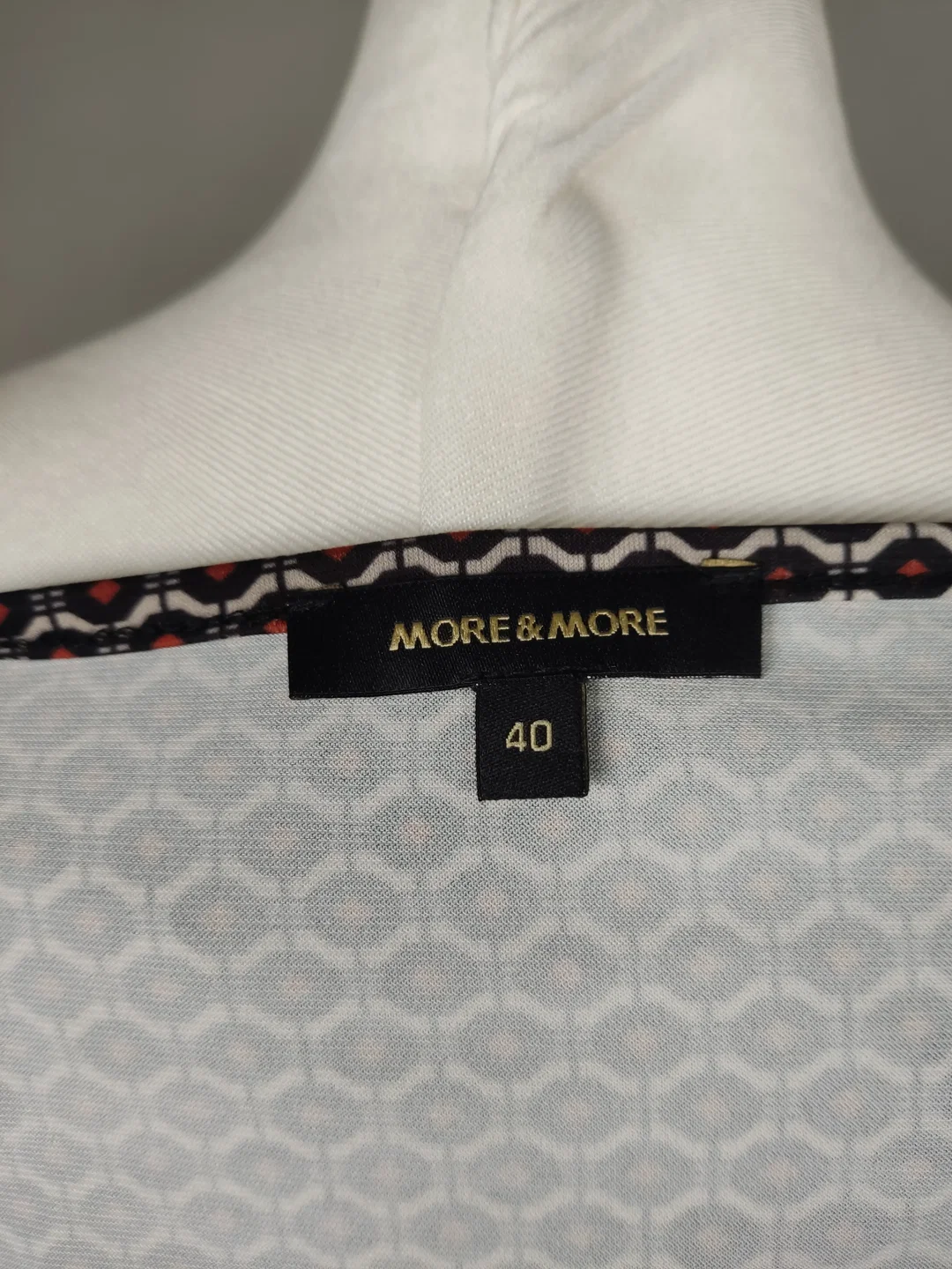 More & More Damen Midikleid gemustert - L / 40 – Bild 3